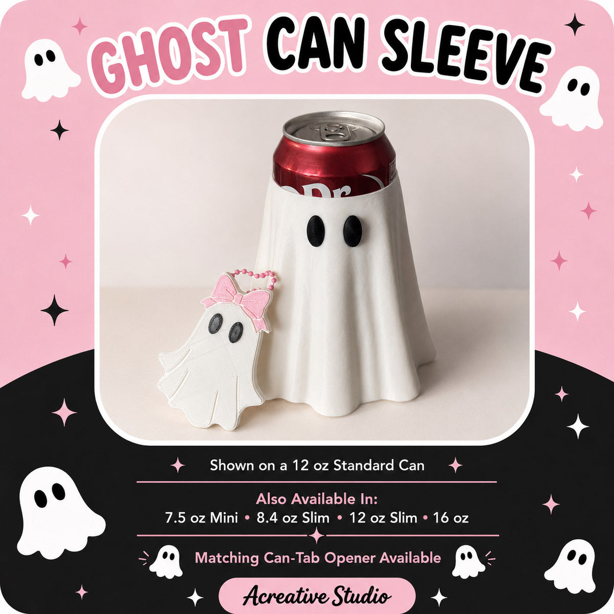 Ghost can sleeve